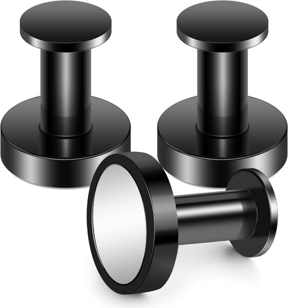 Magnetic Hooks for Cruise Cabins, Black 150Lb Magnetic Wreath Hanger Locker Accessories Strong Magnetic Hooks for Classroom
