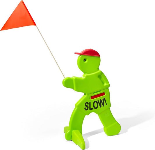 Kid Alert Street Safety Sign Kids at Play Signage for Neighborhood Safety 32 Inch Tall Reflective