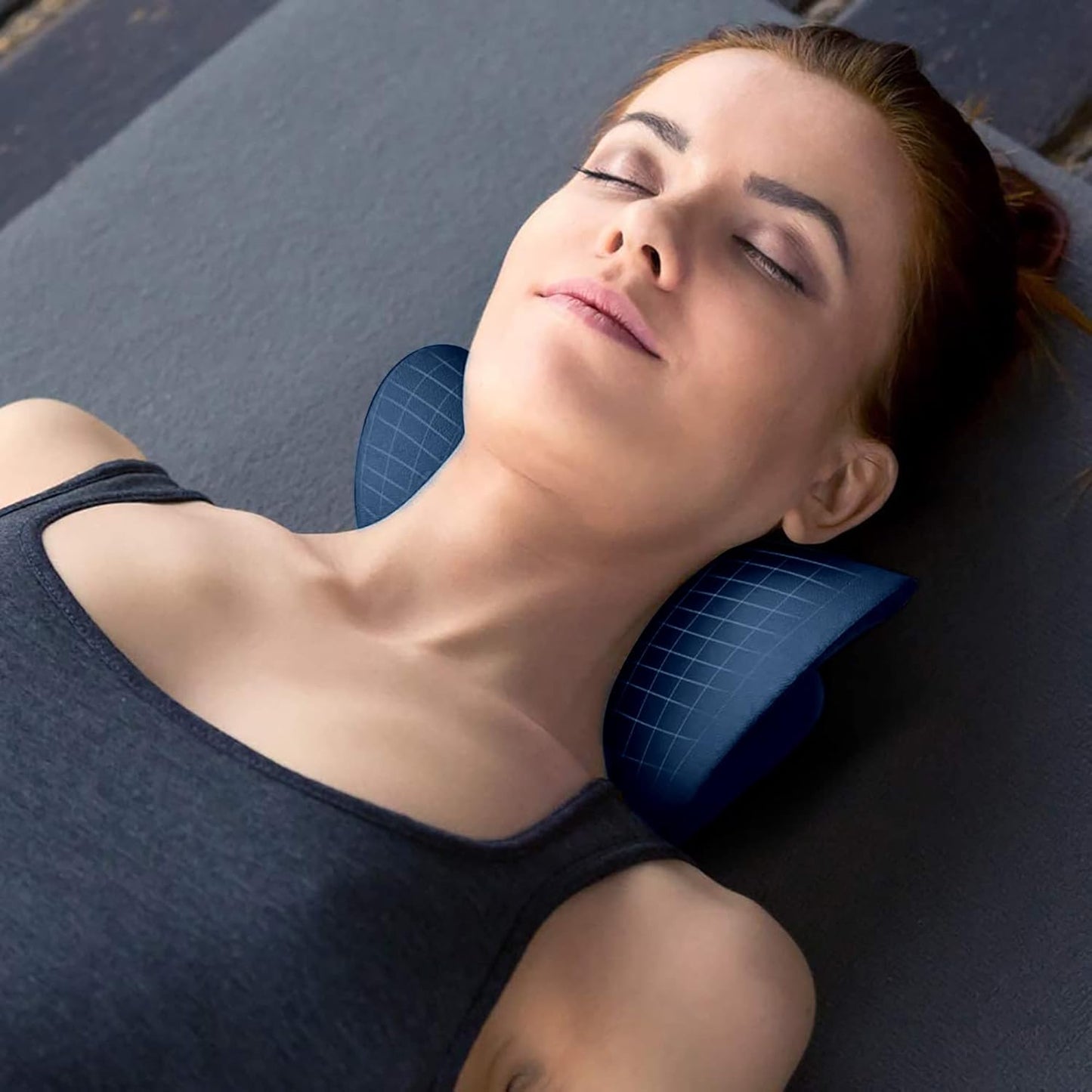 Neck and Shoulder Relaxer Cervical Traction Device for TMJ Pain Relief and Cervical