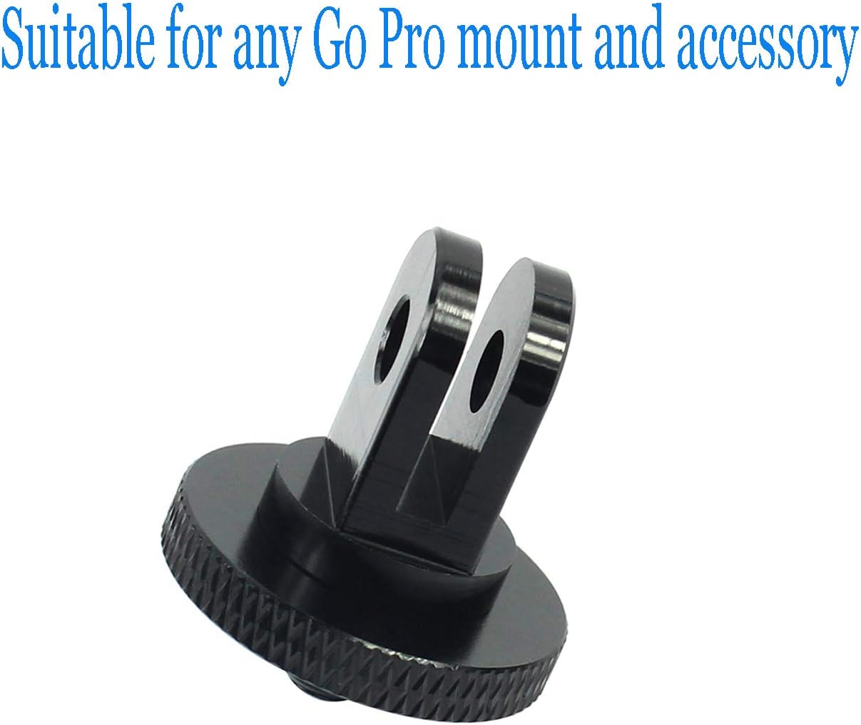 2Pcs 1/4-20 Screw Conversion Adapter for GoPro Hero10, Insta360 X5 X4 X3, X2, Go 2, DJI OSMO Action