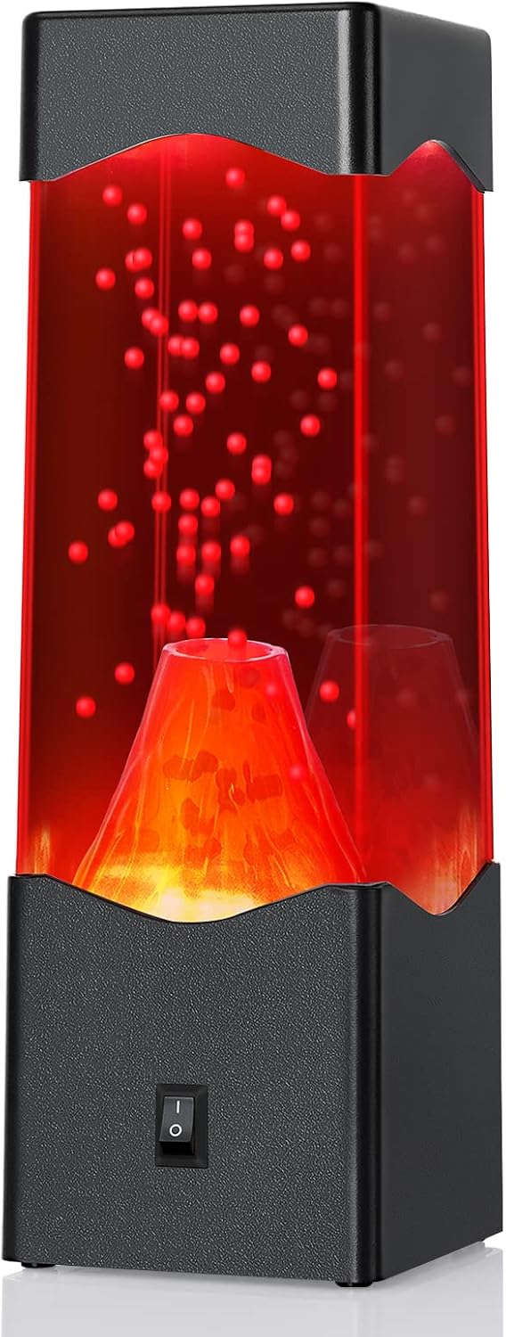 Night Light for Kids USB Powered Volcano Lamps Relaxing Nightlight for Kids & Adults Room Office