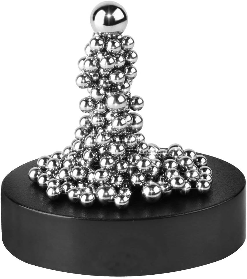 Desk Sculpture Decor Stress Relief Office Gift  Original Base Stainless Steel, Abs