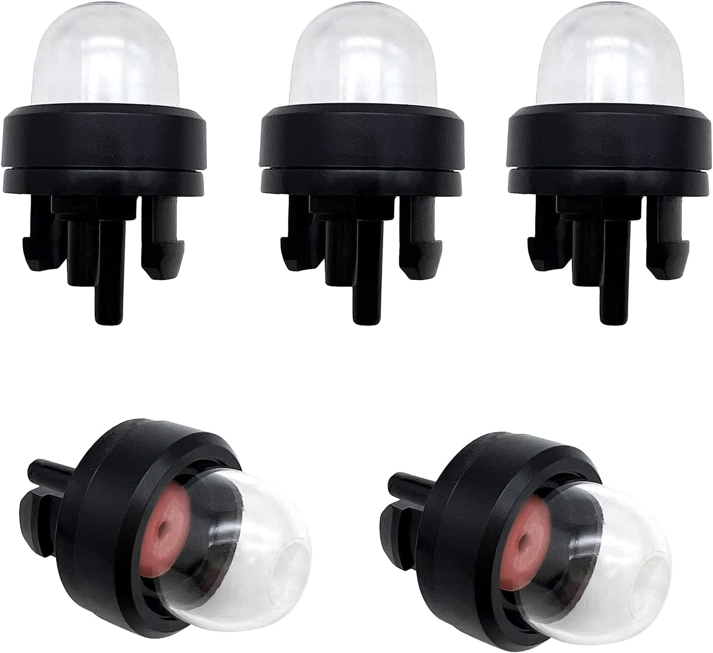 6 Units Primer Bulb Snap in Primer Bulb Pump Replacement for Craftsman Poulan Husqvarna Chainsaw Compatible