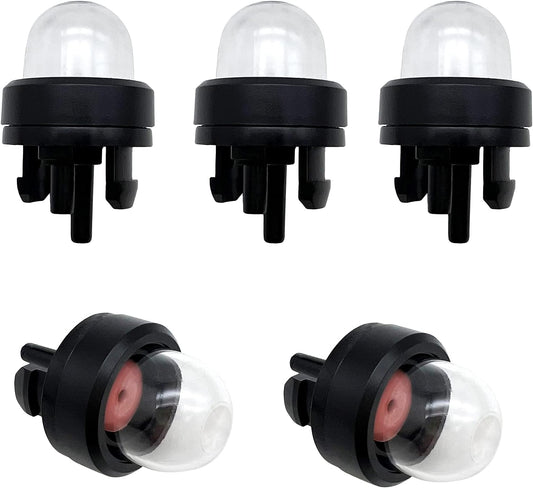 6 Units Primer Bulb Snap in Primer Bulb Pump Replacement for Craftsman Poulan Husqvarna Chainsaw Compatible