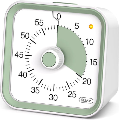 60 Minute Countdown Timer for Kids Desk Study Teaching Kitchen Cooking Office Meetings