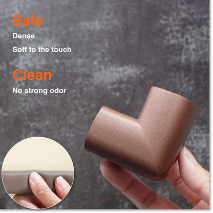 Corner Protector Baby Proofing (Large 18ft Edge 8 Corners) Heavy-Duty Soft NBR Rubber Foam Furniture Fireplace Safety