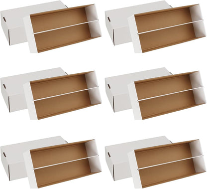 Card Storage Box 1600 Count Card Storage Boxes, Bulk Cards Storage Box Sports Cards Cases Graded Cardboard Boxes