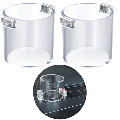 2Pcs 36 * 30mm Strong Magnet Magnetic Push Button Switch Protective Cover 7/8" Strong Round