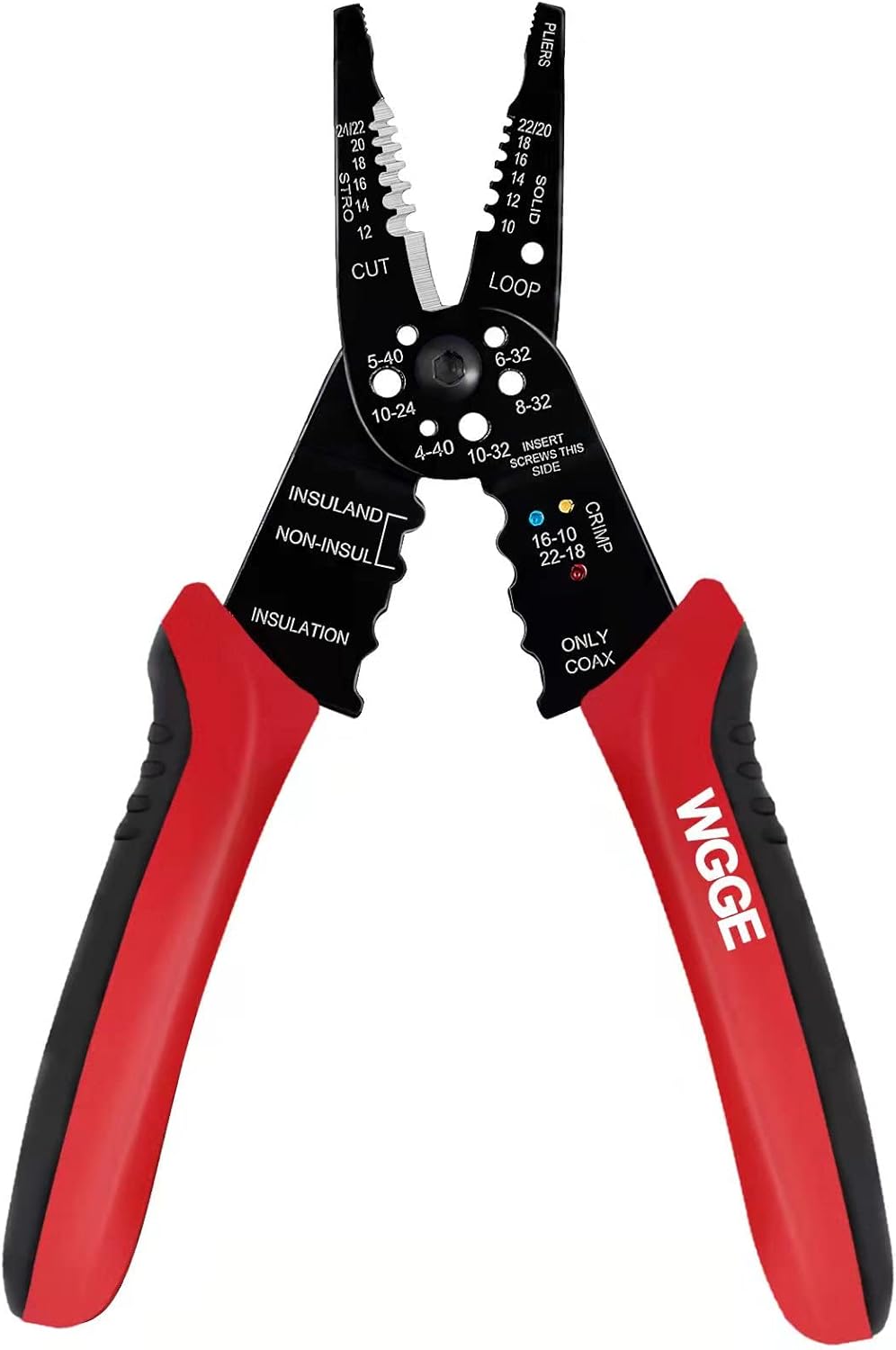 Professional 8 inch Wire Stripper/Crimping Tool Cable Cutter/Crimper Wiring and Multi-Function Hand Tool
