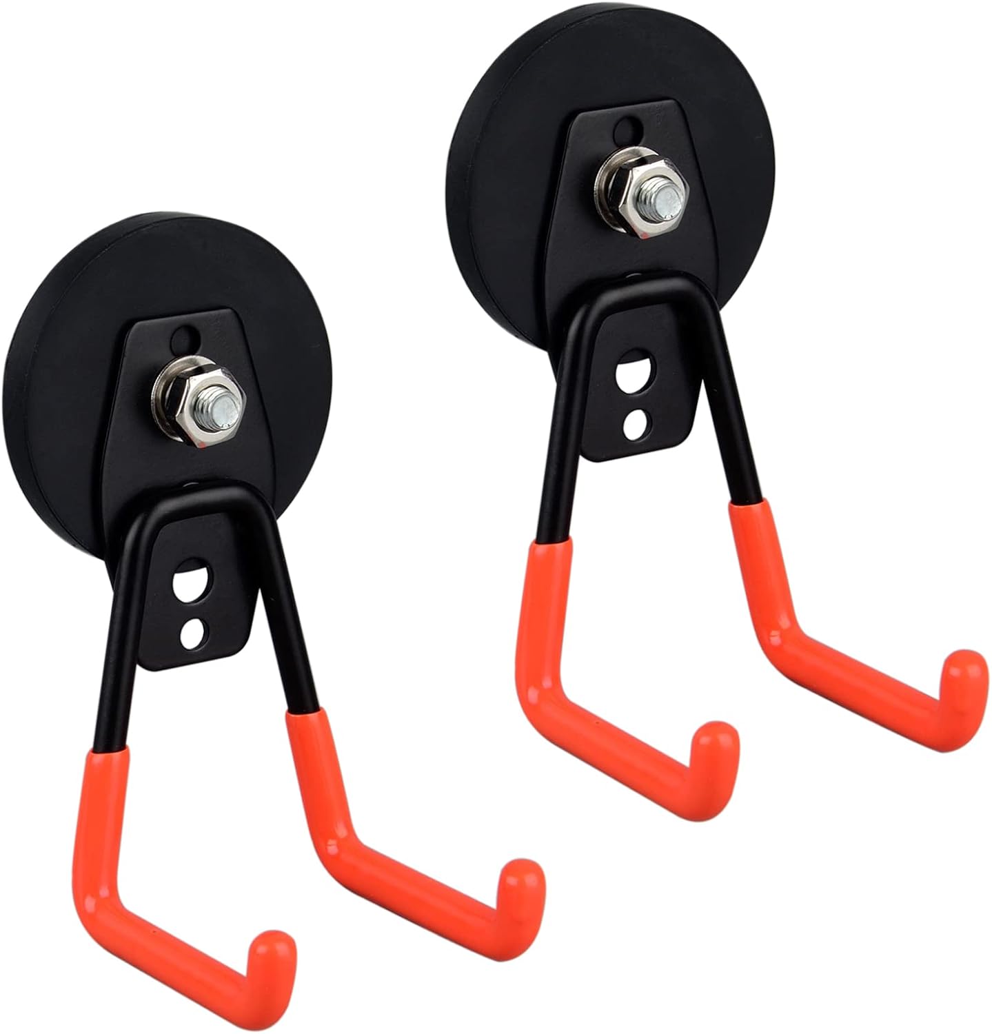 Heavy Duty Magnetic Garage Hooks Strong Large Magnet Hooks for Power Drill Garden Tools