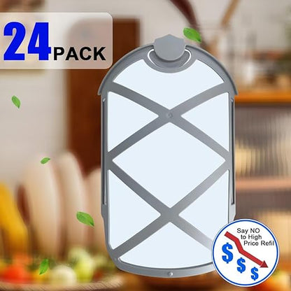 24 Pack Refill Cartridge Compatible with Zevo Plug in Light Refill M364 M364A and Max