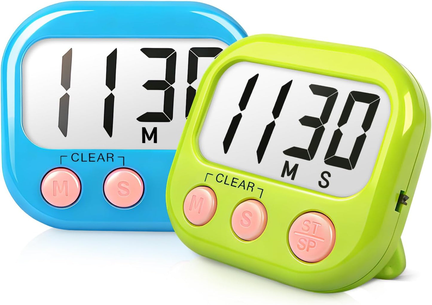 2 Pack Classroom Timers for Teachers Kids Large Magnetic Digital Timer Teacher Supplies