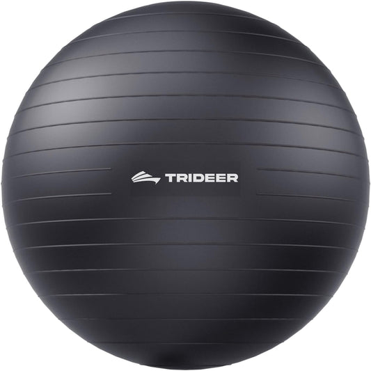 Exercise Ball for Yoga Pilates & Fitness  Stability Ball Equipment for Home Gym & Office Chair Core