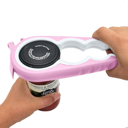 Bottle Opener and Can Opener for Weak hands Seniors with Arthritis and Anyone with Low Strength