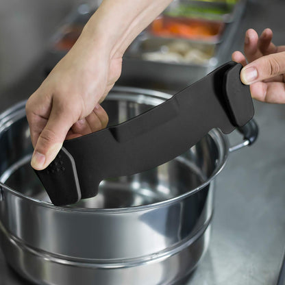 Strainer Silicone for All Pots and Pans Pasta Strainer Clip on Food Strainer for Meat Vegetables