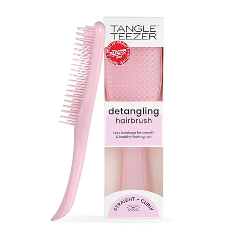 Ultimate Detangler Brush for Wet & Dry Hair Eliminates Knots & Reduces Breakage for Straight to Wavy Hair Types