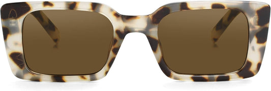 Rectangle Sunglasses for Women Men Vintage Fashion Sun Glasses