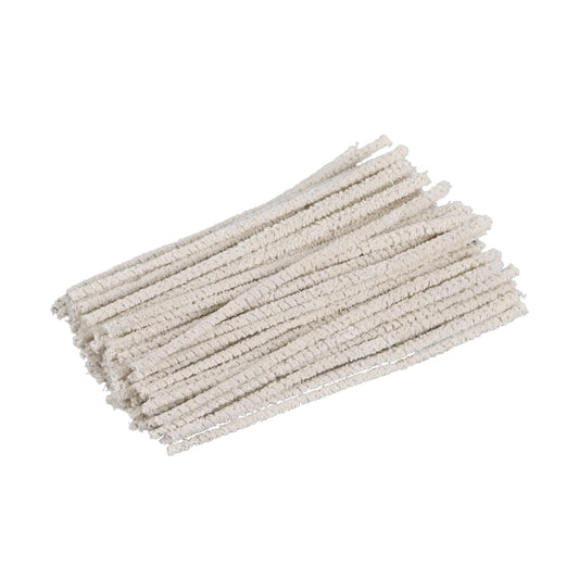 6 Inch Conical Pipe Cleaner Made of Pure Cotton Without Falling Debris Used for Removing Tar, Resin