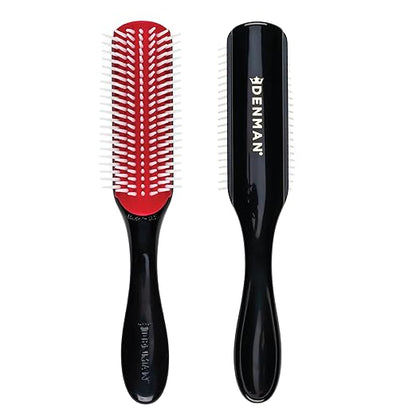 Original Curl Definer & Styler Curly Hair Brush for Women & Men 7 Row Detangling & Curl Defining
