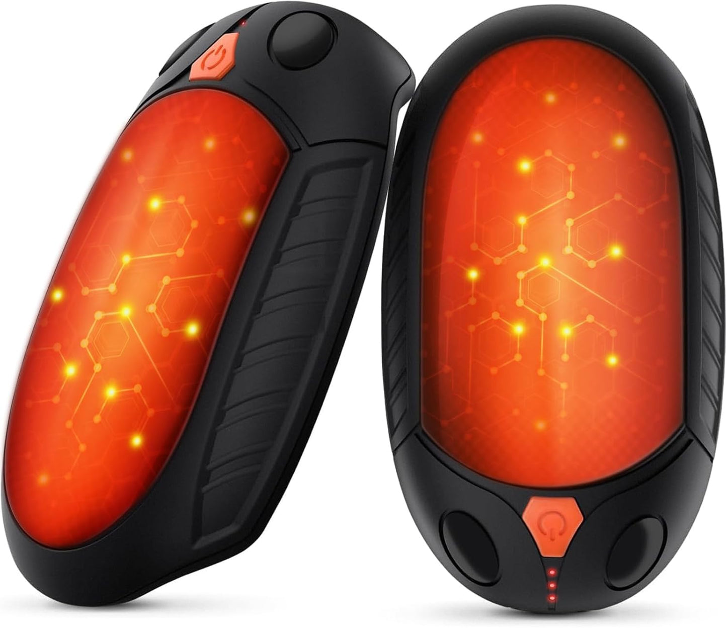 2 Pack AI Temperature Control Pocket Size Electric Handwarmers Quick Charge Portable Hand