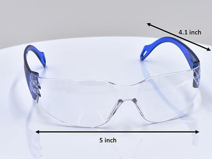 Kids Safety Glasses ANSI Z87.1 & EN166 Certified Protective Eyewear Scratch & Impact Resistant Clear Lens
