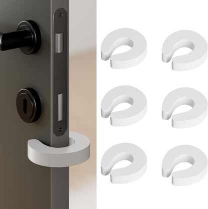 Door Pinch Guard and Door Slam Stopper 6pk. Use Safety Door Guard Made of Soft Foam