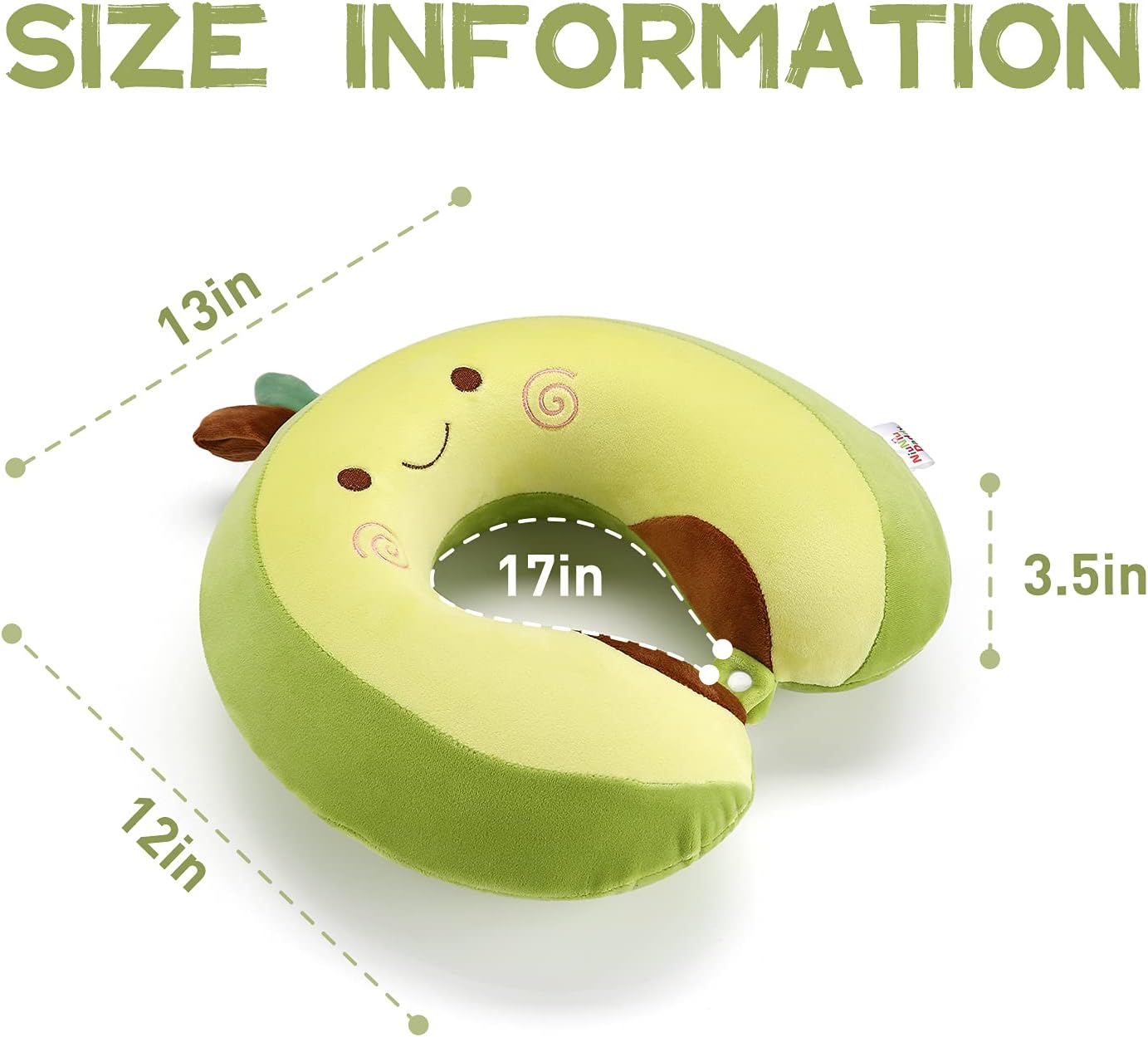Neck Pillow for Kids Teen Toddlers Travel Accessories for Airplane Car Recline Neck Chin Head Support