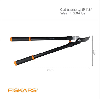 28" Loppers for Tree Trimming, Heavy Duty Rust-Resistant Sharp Bypass Steel Blade Loppers