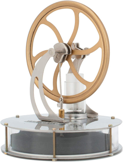 Most Classical Low Temperature Stirling Engine Unique Coffee Timer Best Gift Option