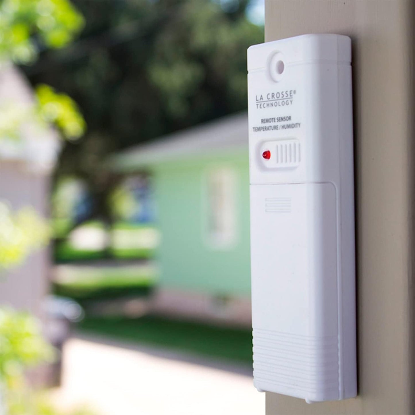 Wireless Outdoor Temperature & Humidity Sensor  Wall Mounted Accurate Weather Resistant