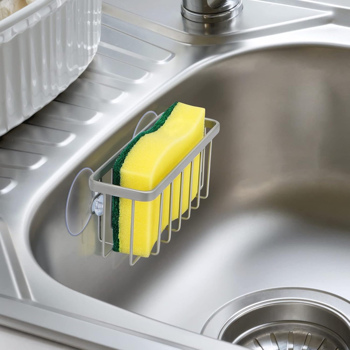 Sponge Holder for Kitchen Sink Kitchen Sink Sponge Holder Sink Caddy Dish Soap Holder