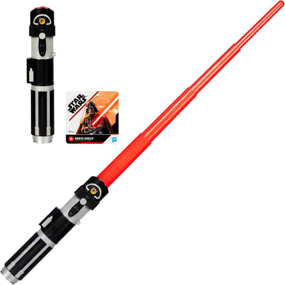 Non-Electronic Darth Vader Lightsaber Officially Licensed Red Lightsaber Roleplay Toys for Boys & Girls