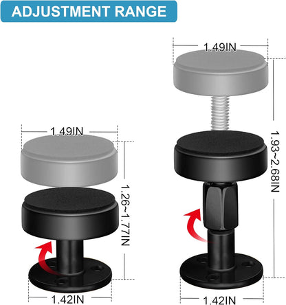 Threaded Bed Frame Anti-Shake Tool Headboard Stoppers Bedside Anti Shake Tool for Beds