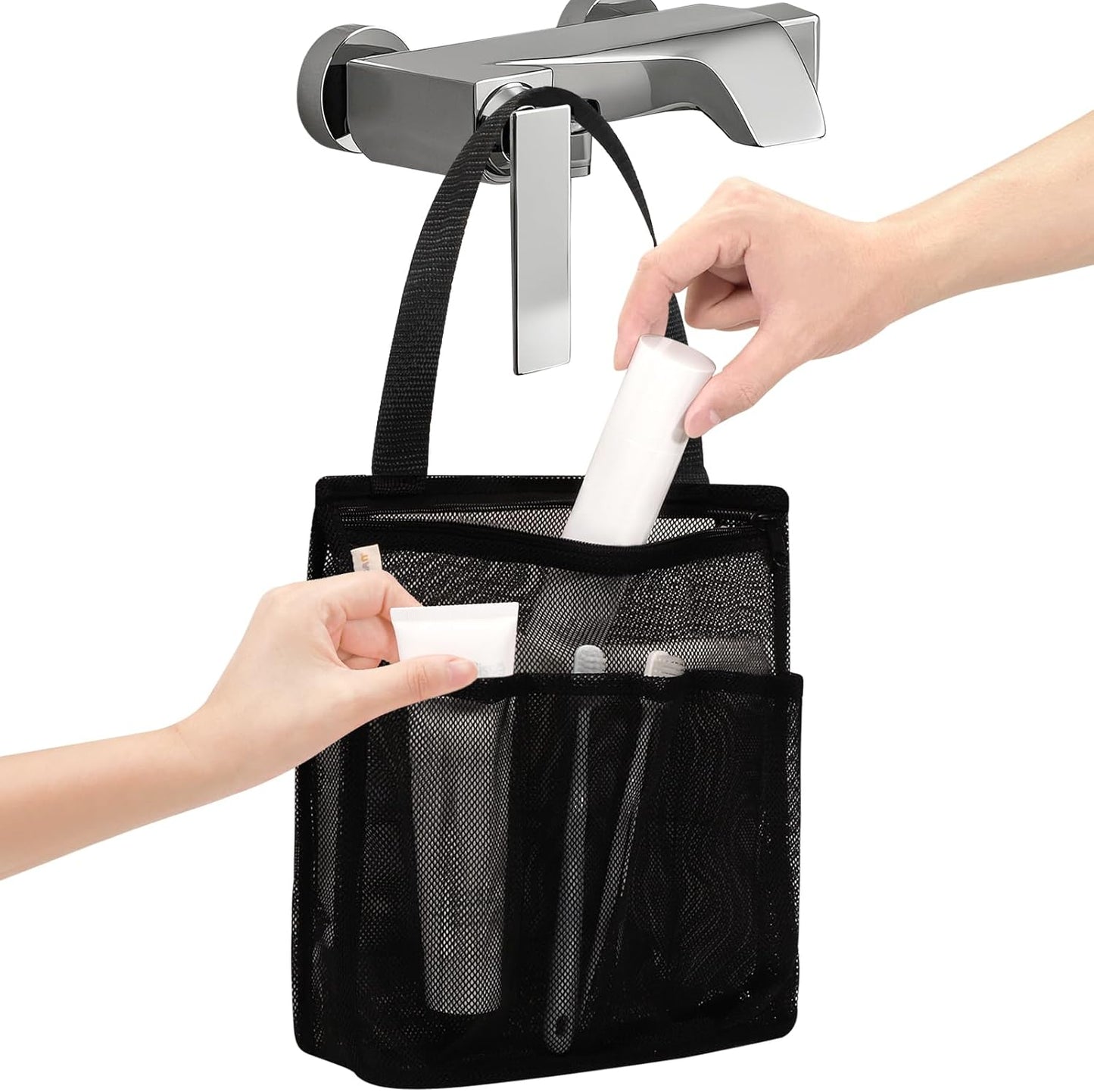Mesh Shower Caddy Gym Travel Camp Dorm Room Essentials for College Student Boy Girl