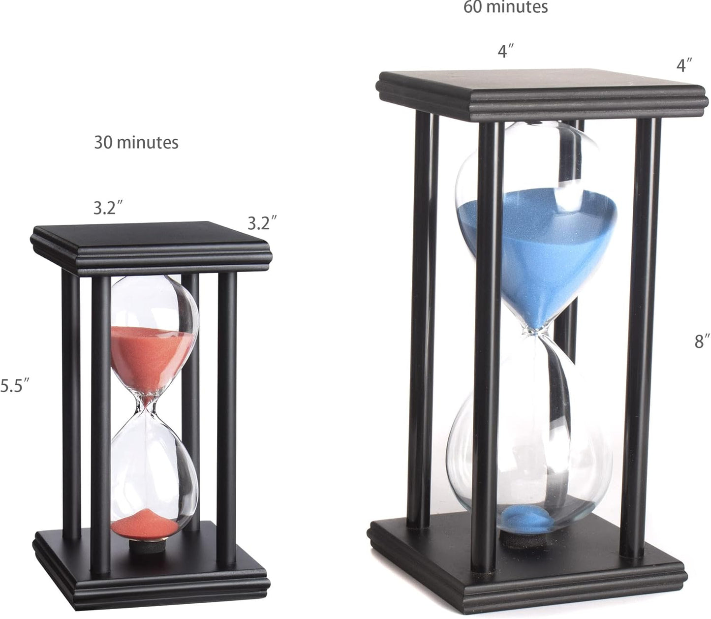Sand Timer 30/60 Minutes Desktop Decorations Reloj de Arena ampulheta Sandglass