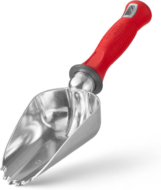 Oversized Dig and Transport Planting and Gardening Hand Digging Tools Heavy Duty Soil Scoop