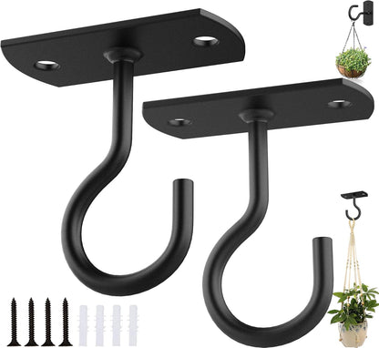 Hanging Plants 2Pack 2.5in Wall Plant Hooks for Plants Lights Planters Lanterns