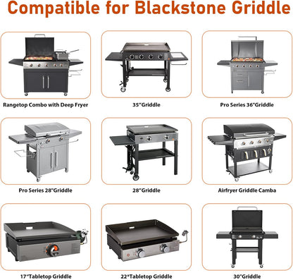 50-Pack Griddle Accessories for Blackstone - Grease Cup Liners Compatible with Blackstone 5017 Griddle, Aluminum