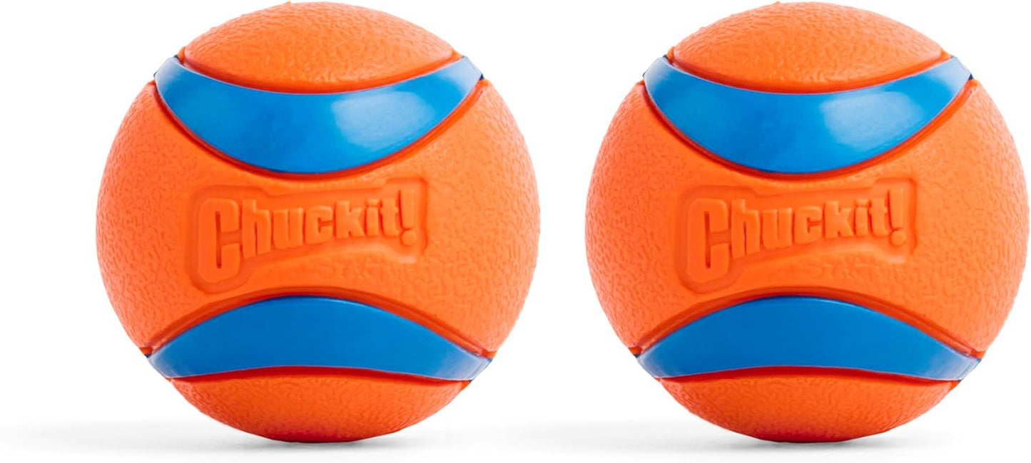 Ball Dog Toy  Medium Bouncy Fetch Balls For Dogs 20-60 lbs  Made from Durable Rubber  Floating Water Pet Toys