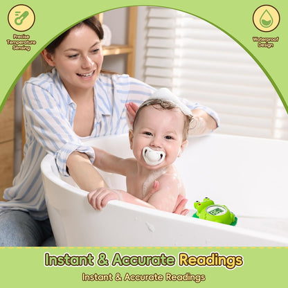 Rechargeable Baby Bath Thermometer Floating Safety Toddlers Bathtub Thermometer for Accurately