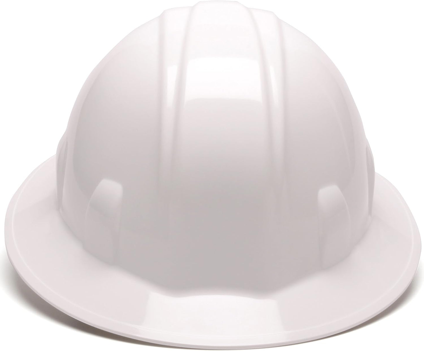 Safety SL Series Full Brim Hard Hat 4 Point Ratchet Suspension lightweight shell constructed