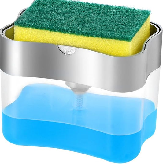 Soap Dispenser with Added Features Premium Quality Dish Soap Dispenser Countertop Kitchen
