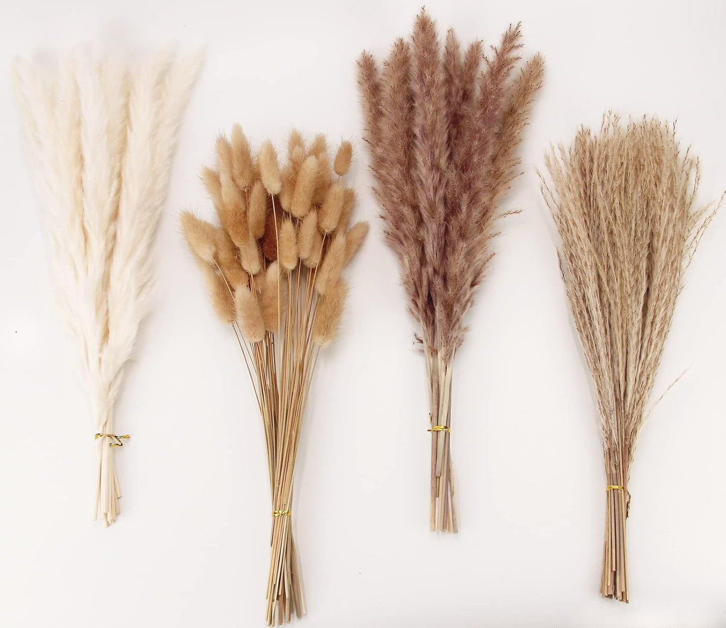 Pampas Grass Decor 100 Stems Pampas Grass Contains Bunny Tails Dried Flowers Reed Grass Bouquet