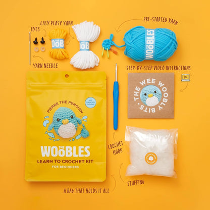 Crochet Kit for Beginners  Easy Arts and Crafts Knitting & Crochet Animals Kit
