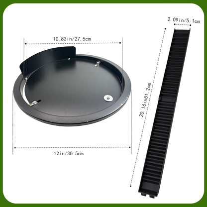 Mouse Trap Metal 5 Gallon Bucket lid Strong Metal Material That Cannot be Bitten auto Reset Repeat Catch
