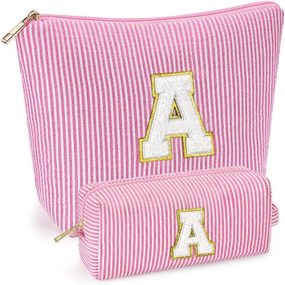 2PCS Gifted Box Makeup Bags Cosmetic Bag for Travel Toiletry  11 12 13 14 15 16 Years Old Teen Girl Gifts