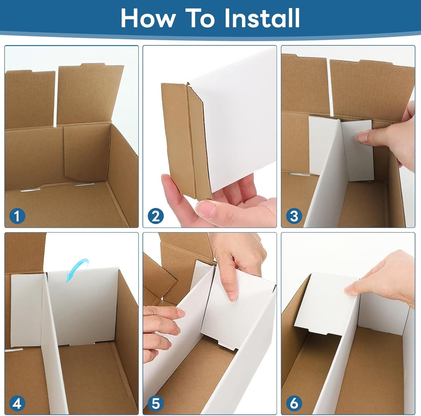 Card Storage Box 1600 Count Card Storage Boxes, Bulk Cards Storage Box Sports Cards Cases Graded Cardboard Boxes