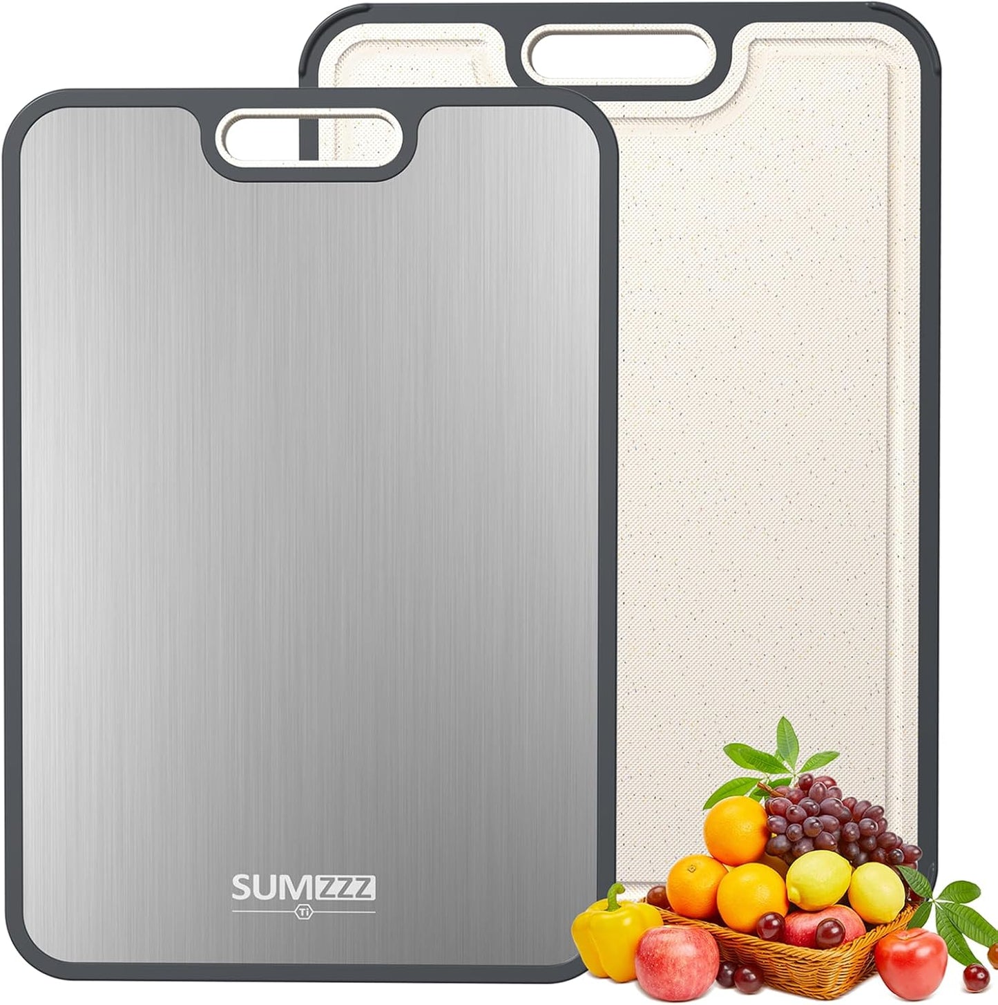 Cutting Board for Kitchen Cutting Board Double Sided Food Grade Pure