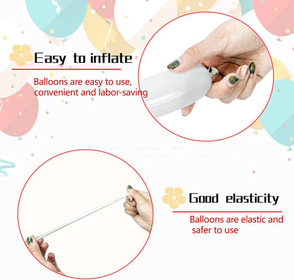 100Pcs clear 260 Balloons Clear Long Skinny Latex Balloon for Animal Ballons Premium Quality Balloons for Beginners