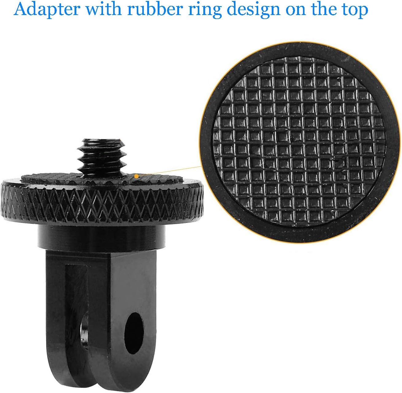 2Pcs 1/4-20 Screw Conversion Adapter for GoPro Hero10, Insta360 X5 X4 X3, X2, Go 2, DJI OSMO Action